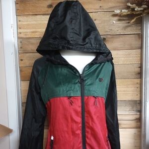 Vintage Whitetag Full Zip Hooded Windbreaker Jacket Women's Unisex Medium